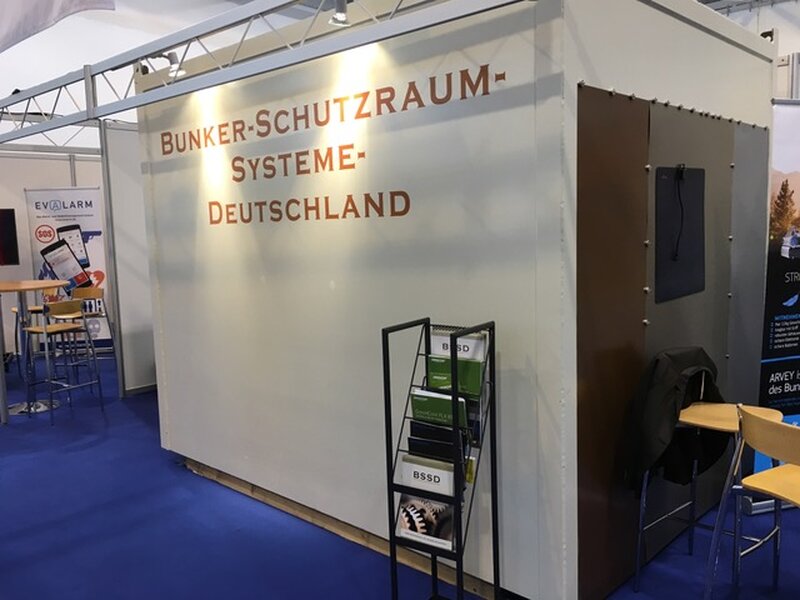 Panic-Room-Ausstellungsstück