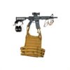 Kleiderhaken in form von waffe ar15