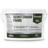 Schutzraum Wandfarbe Weiß 5 Liter – Eimer