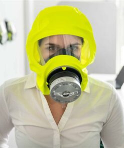 Dräger PARAT® 5500 Brandfluchthaube Einsetzung