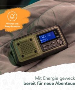DAB+ Hand-Crank Radio 5,000 mAh – Emergency Radio - Image 4